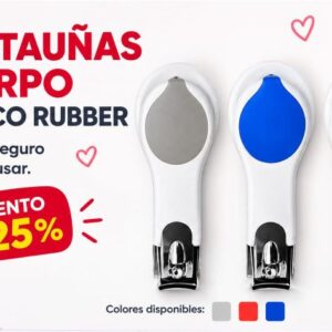 CORTAUÑAS CUERPO BLANCO RUBBER