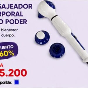 MASAJEADOR CORPORAL ALTO PODER
