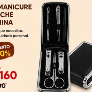 SET MANICURE ESTUCHE CUERINA