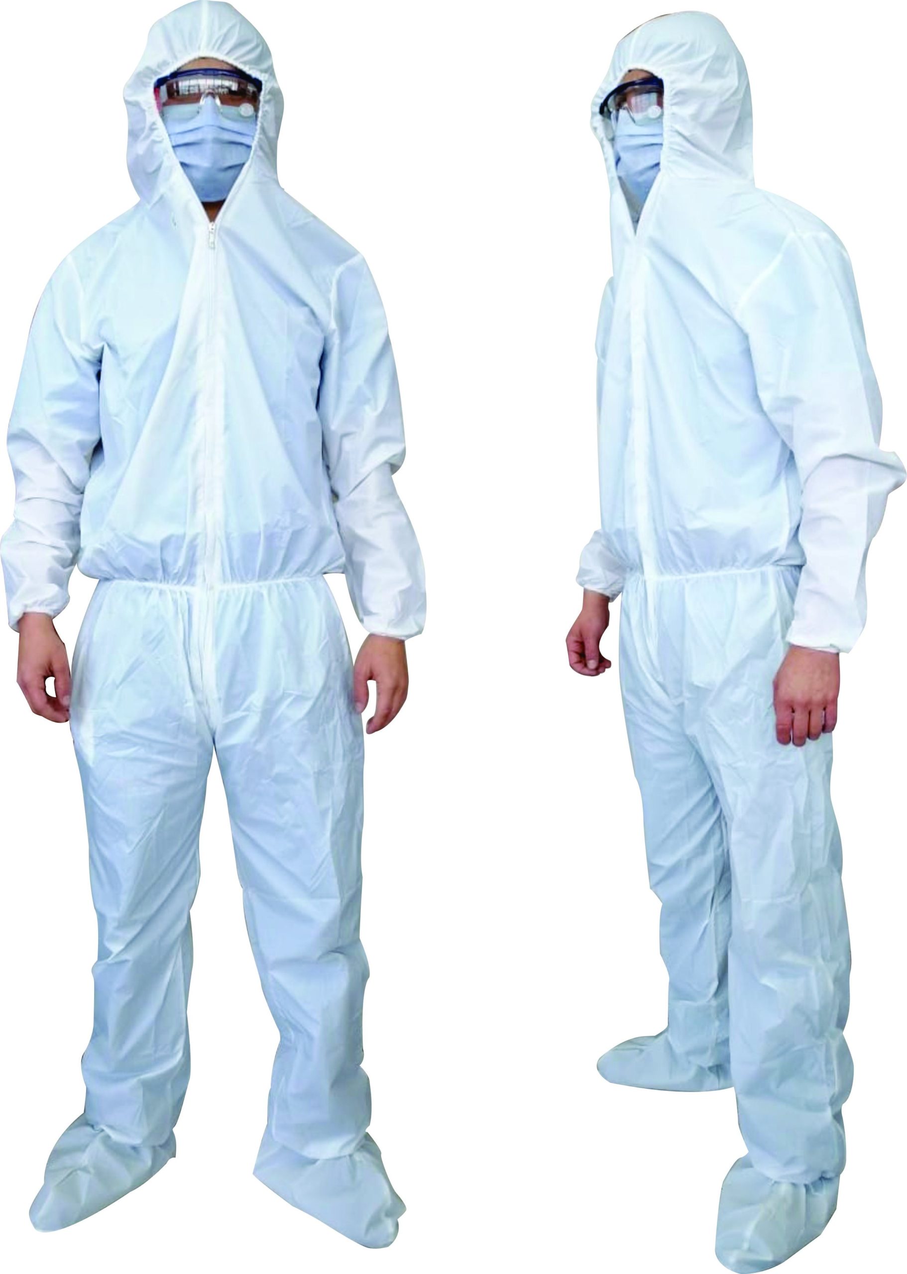 TRAJE DE BIO-SEGURIDAD 100% POLYESTER INCLUYE POLAINAS